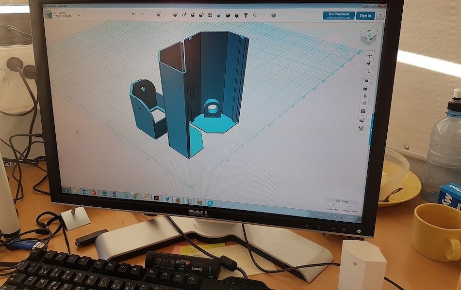 3D CAD model created in the project